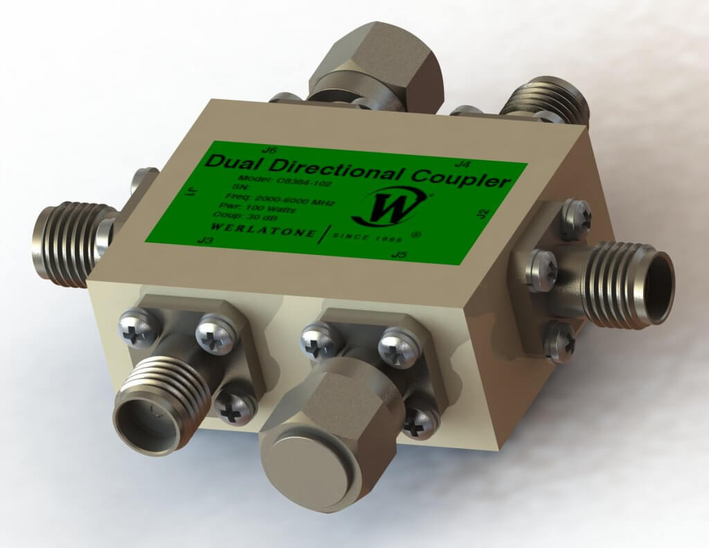 RF Coupler Model C8384 Dual Directional Coupler