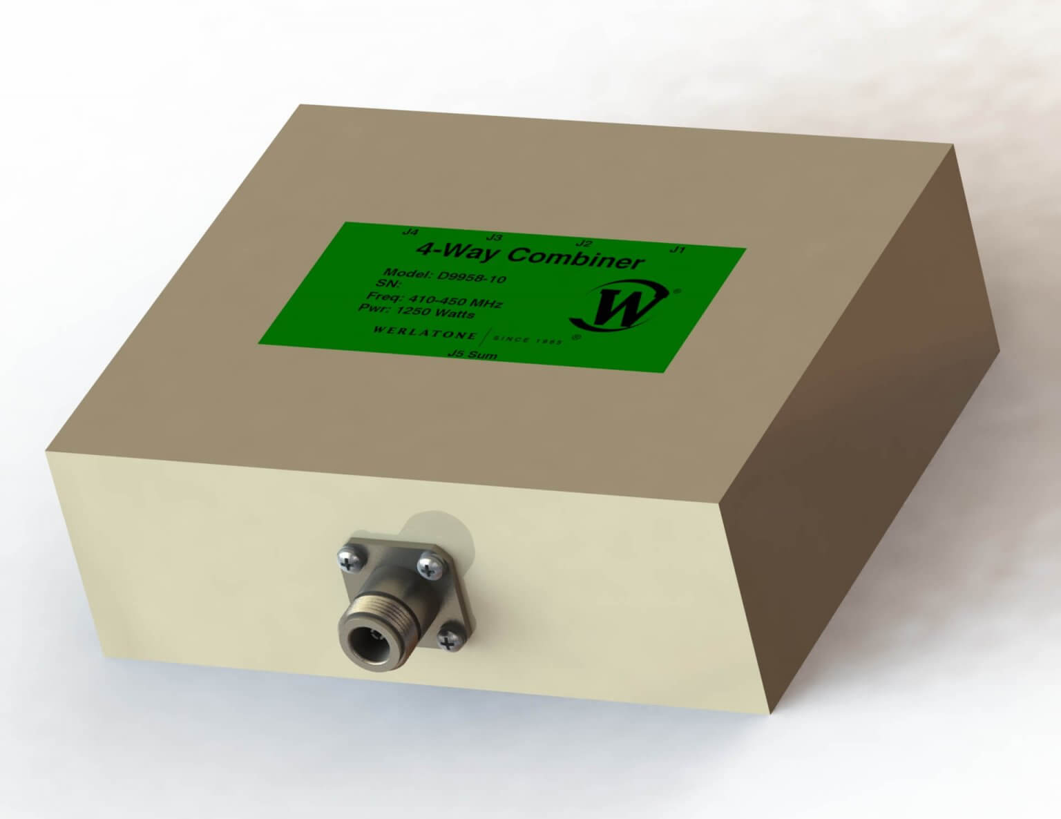 RF Combiner Model D4047 4Way Combiner/Divider